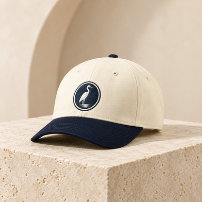 Dwellqora Marquee Ivory Snapback Hat