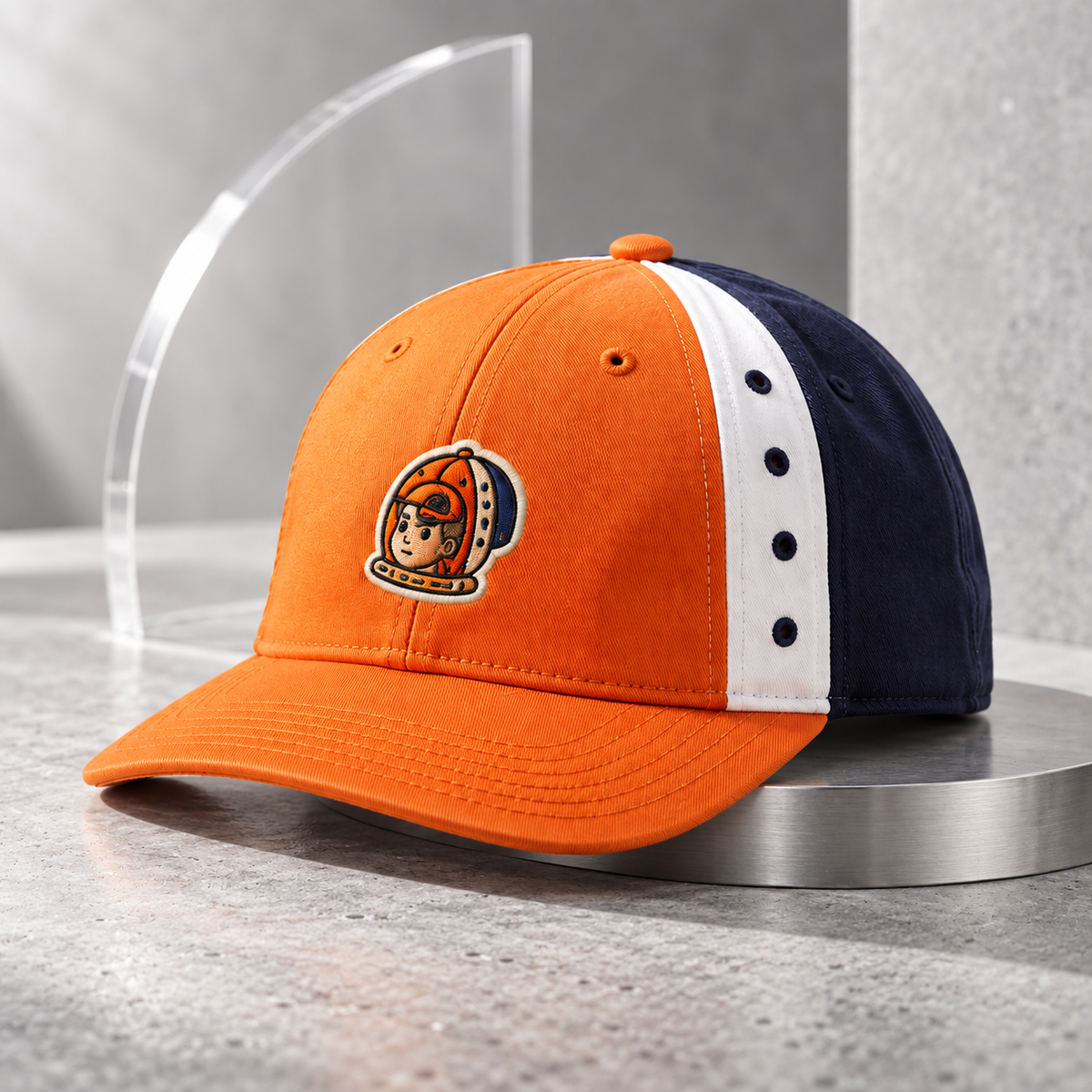 Dwellqora Retro Flat Bill Hat